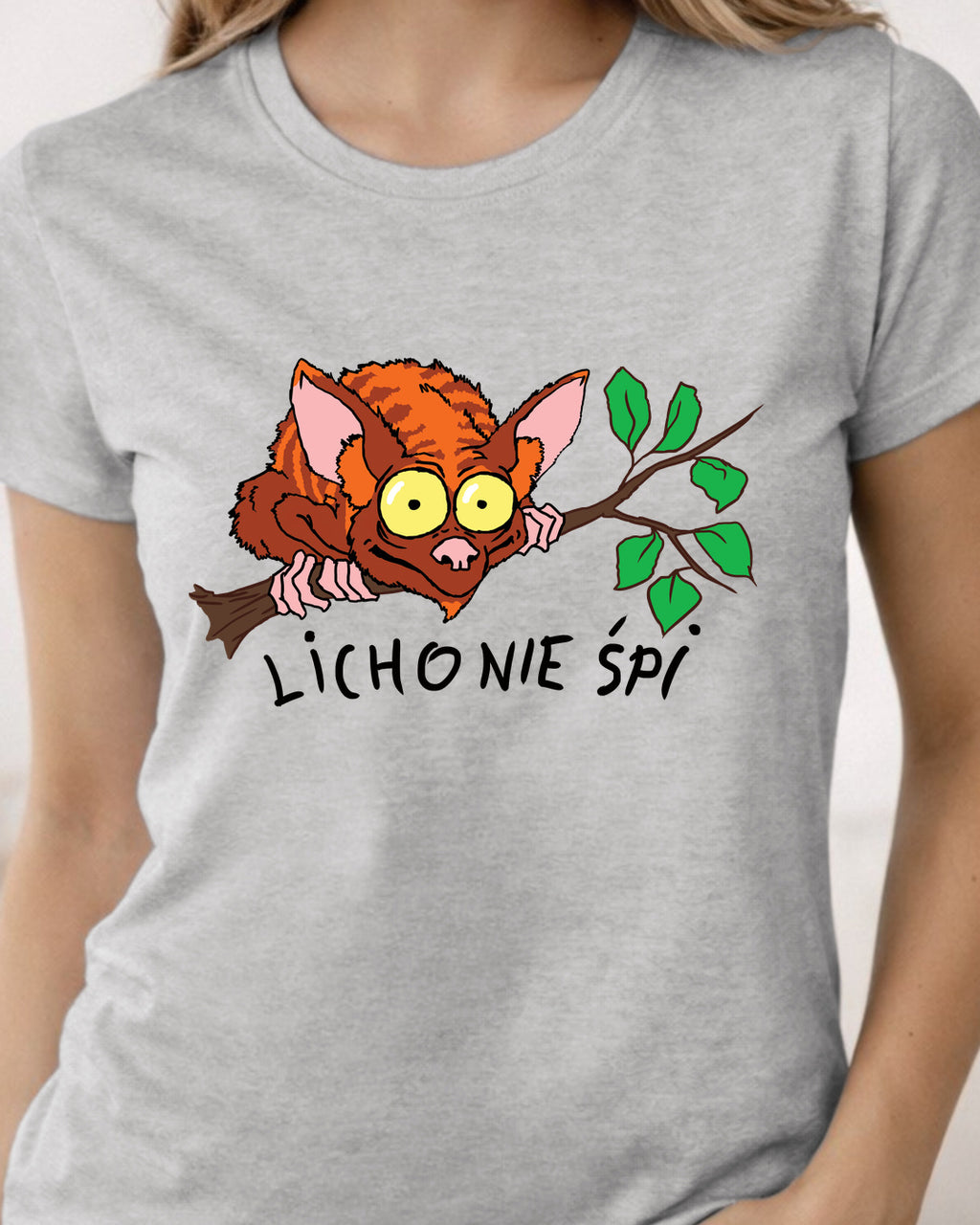 Licho Nie Śpi — Szary (Premium)
