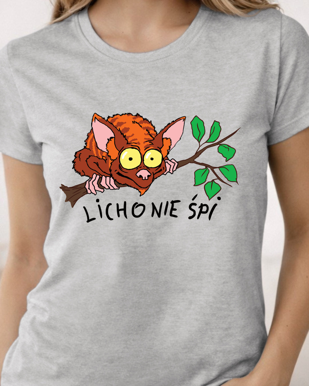 Licho Nie Śpi — Szary (Premium)