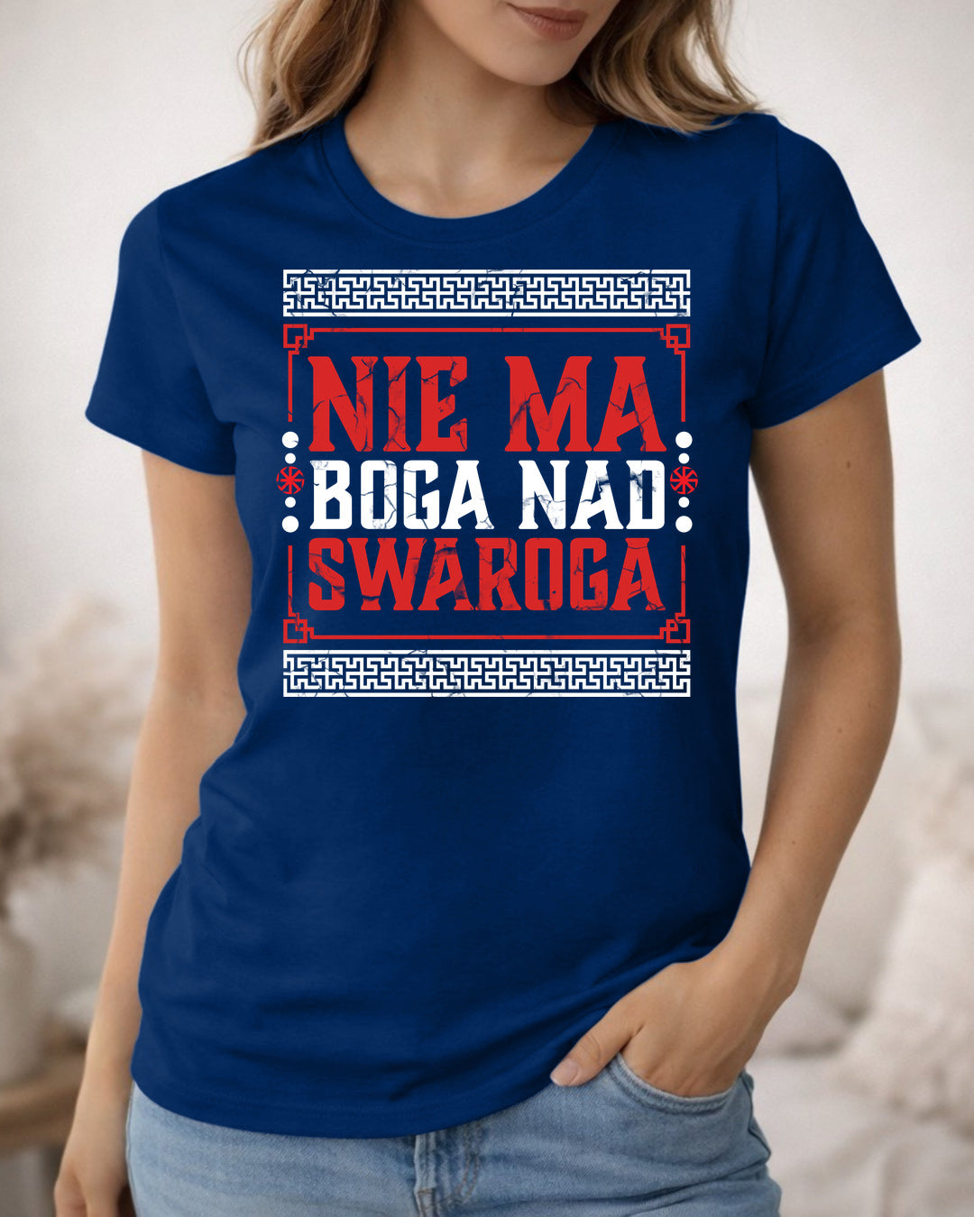Nie Ma Boga Nad Swaroga — Granatowy (Premium)