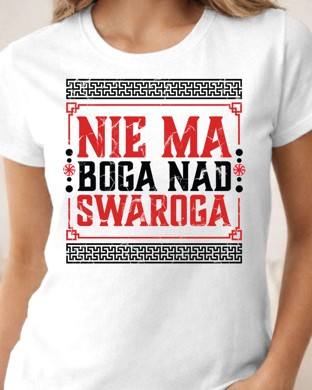 Nie Ma Boga Nad Swaroga — Biały (Premium)