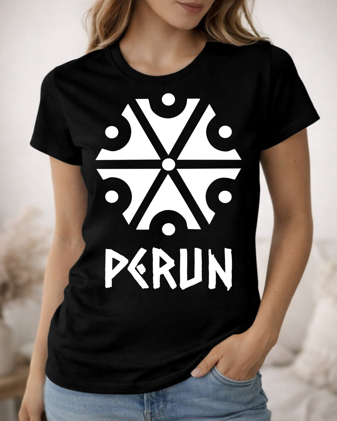 Perun Symbol — Czarny (Premium)