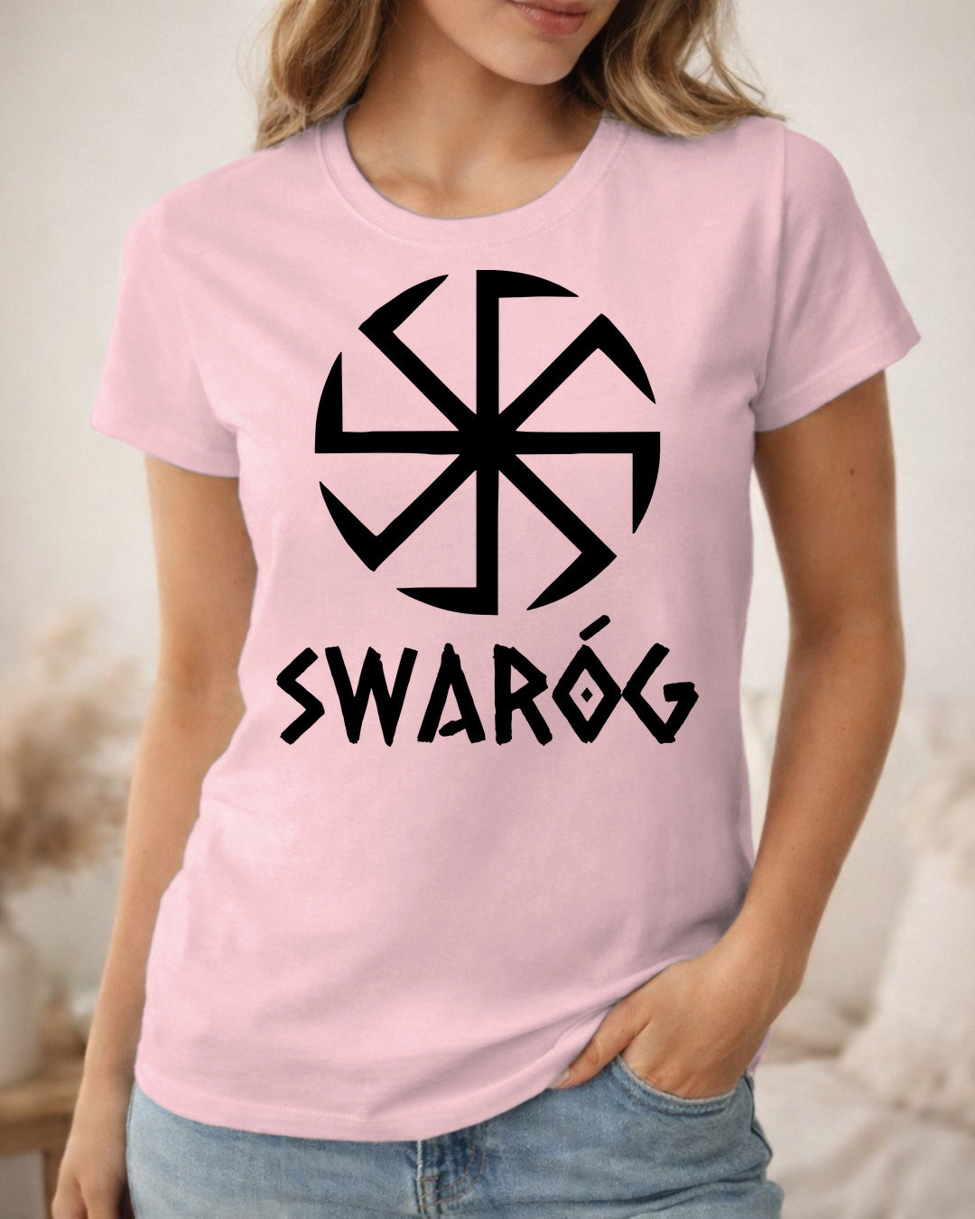 Swaróg Symbol — Różowy pudrowy (Premium)