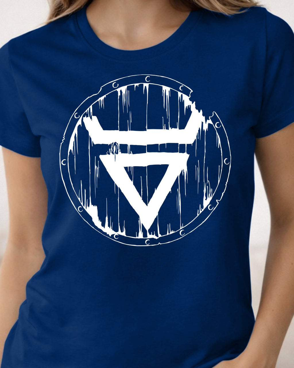 Symbol Welesa Tarcza — Granatowy (Premium)