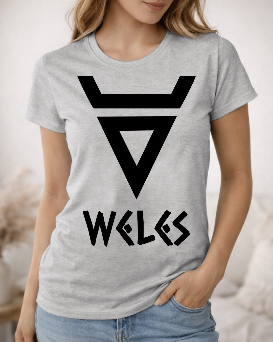 Weles Symbol — Szary (Premium)