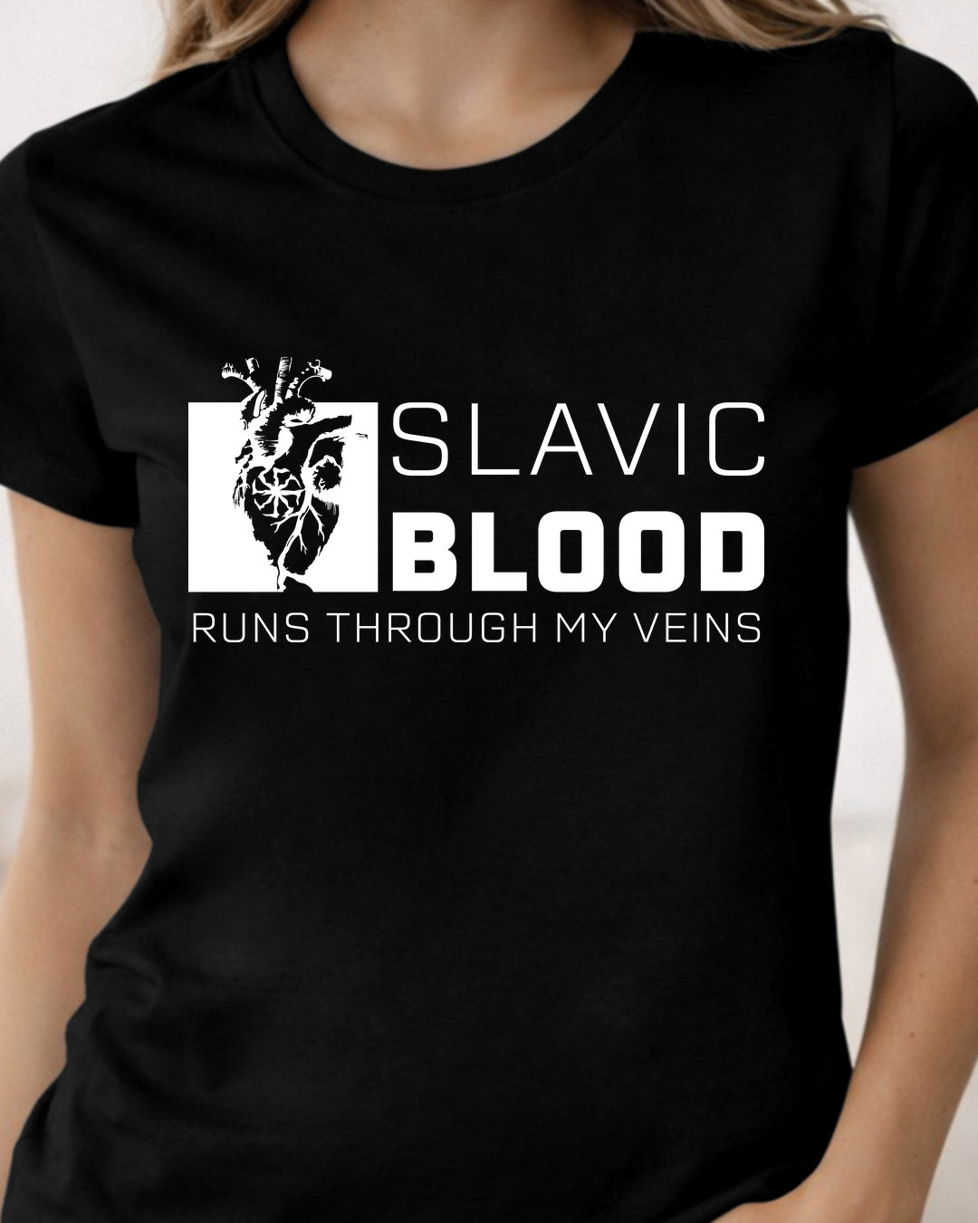 Slavic Blood Runs Through My Veins — Czarny (Standard)