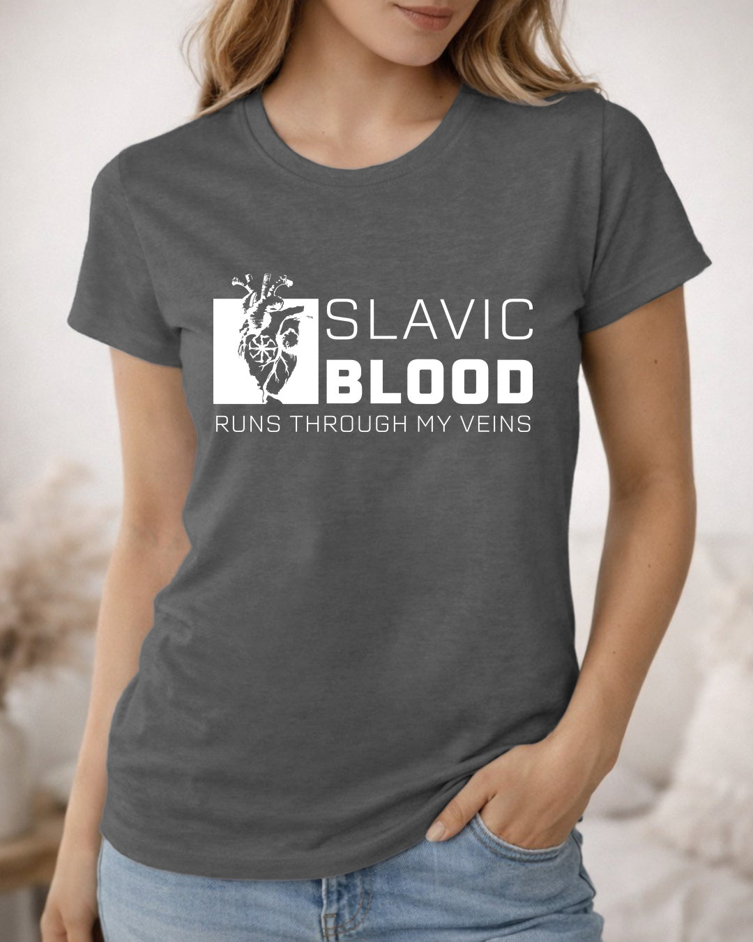 Slavic Blood Runs Through My Veins — Grafitowy (Standard)