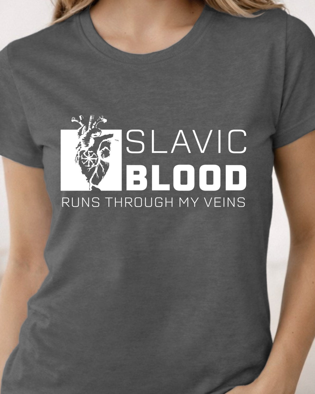 Slavic Blood Runs Through My Veins — Grafitowy (Standard)