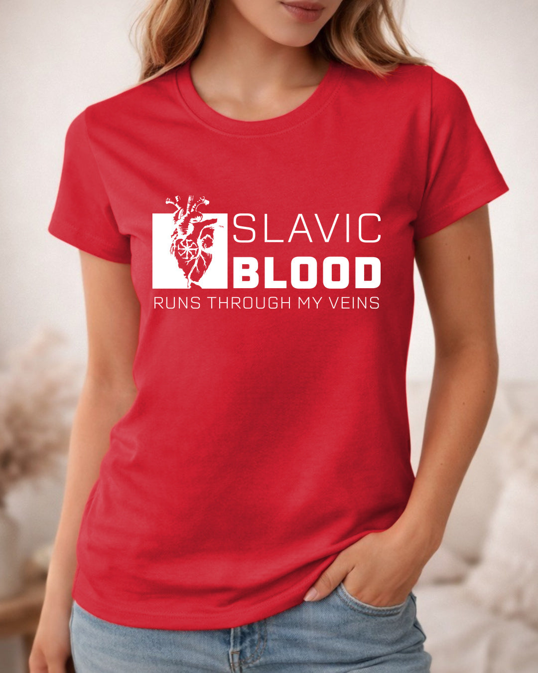 Slavic Blood Runs Through My Veins — Czerwony (Standard)