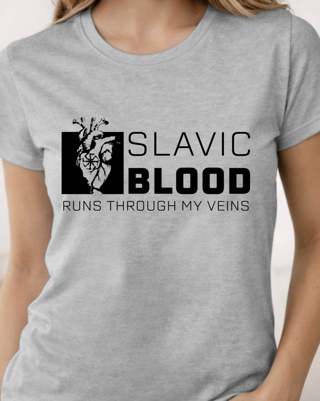 Slavic Blood Runs Through My Veins — Szary (Standard)
