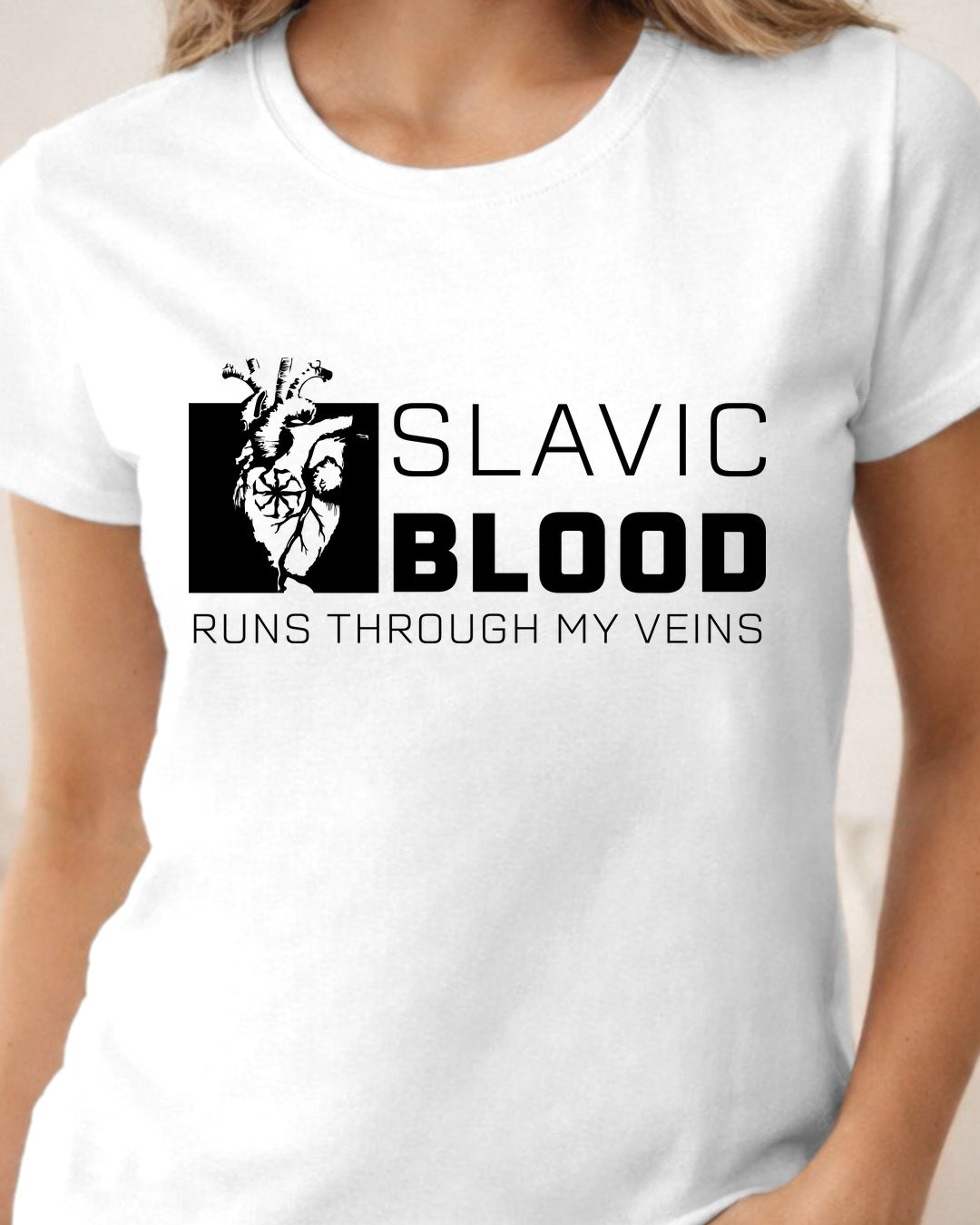 Slavic Blood Runs Through My Veins — Biały (Standard)