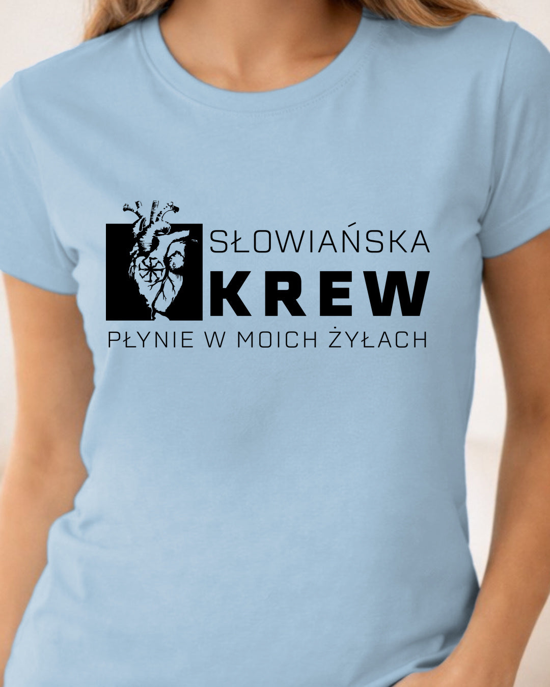 Słowiańska Krew Płynie w Moich Żyłach — Błękitny (Standard)