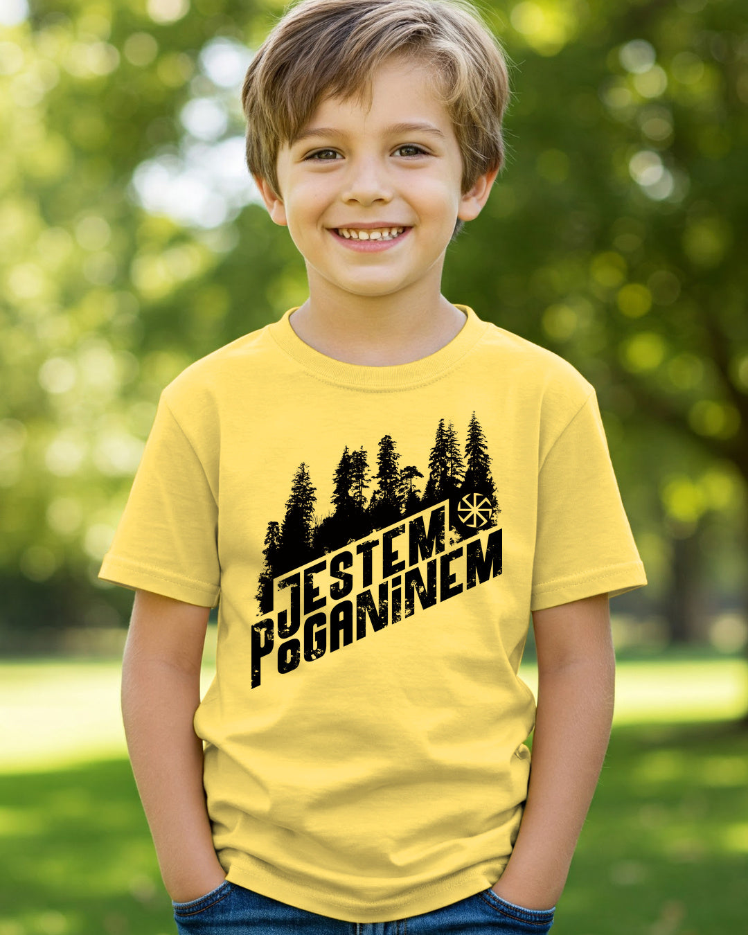 Jestem Poganinem — Żółty stokrotkowy