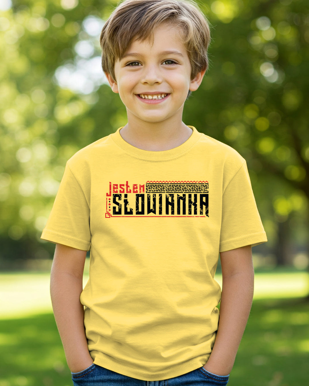 Jestem Słowianką — Żółty stokrotkowy