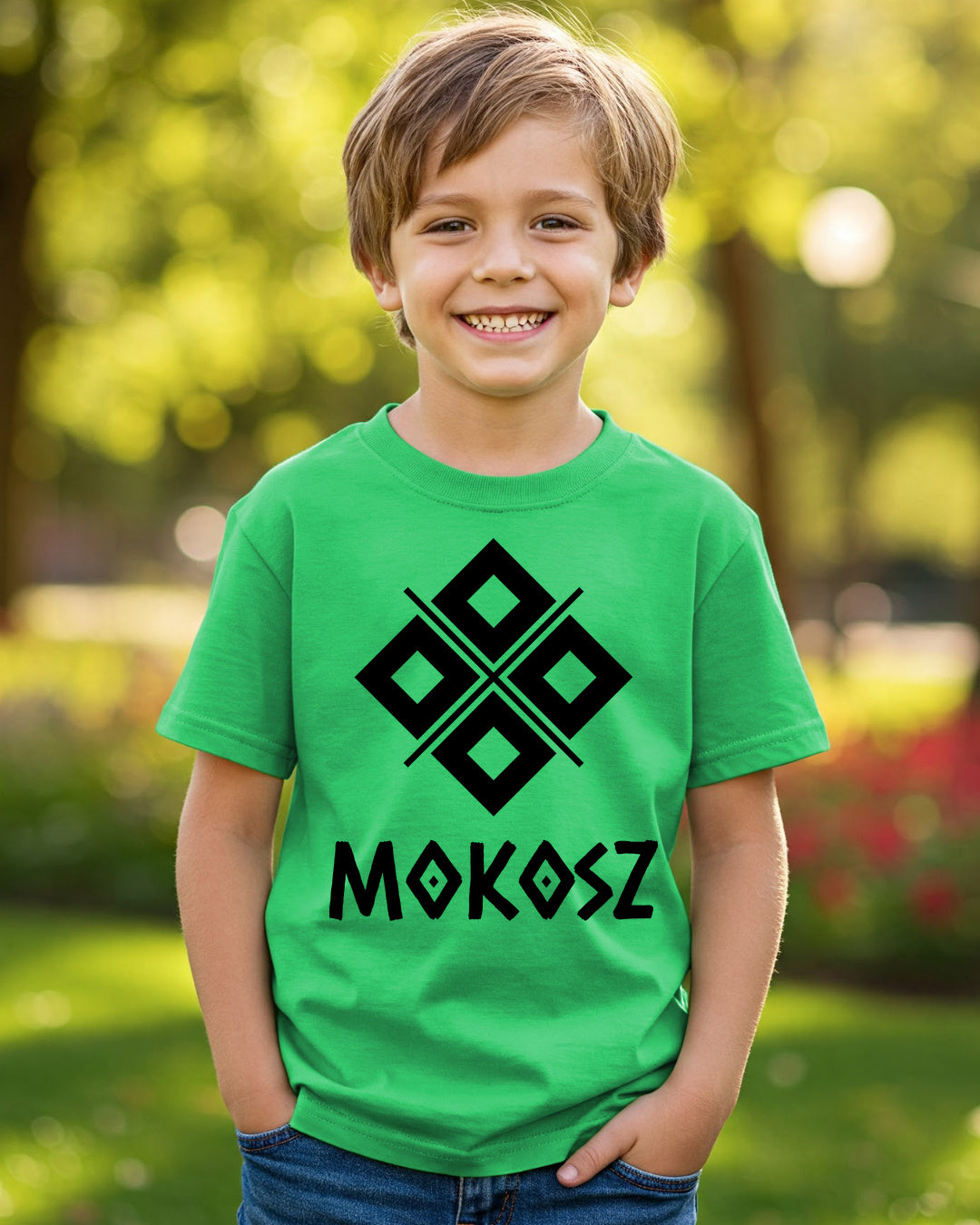 Mokosz Symbol — Zielony irlandzki