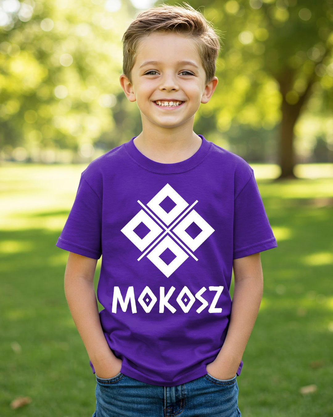 Mokosz Symbol — Fioletowy