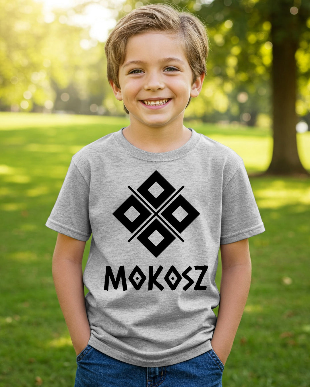 Mokosz Symbol — Szary