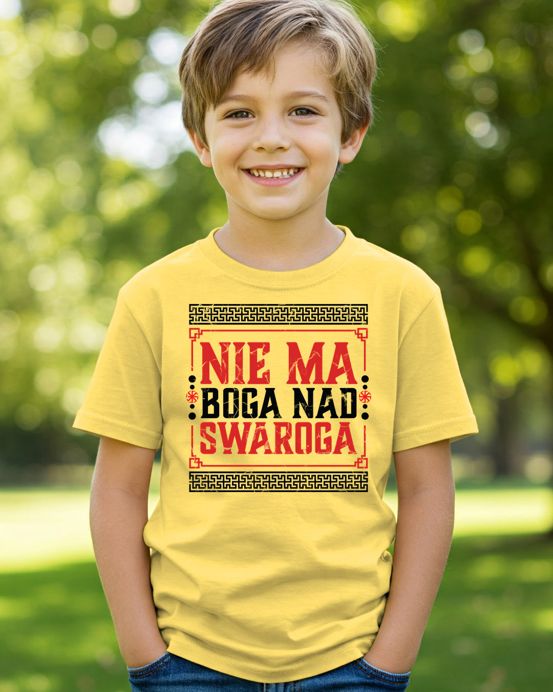 Nie Ma Boga Nad Swaroga — Żółty stokrotkowy