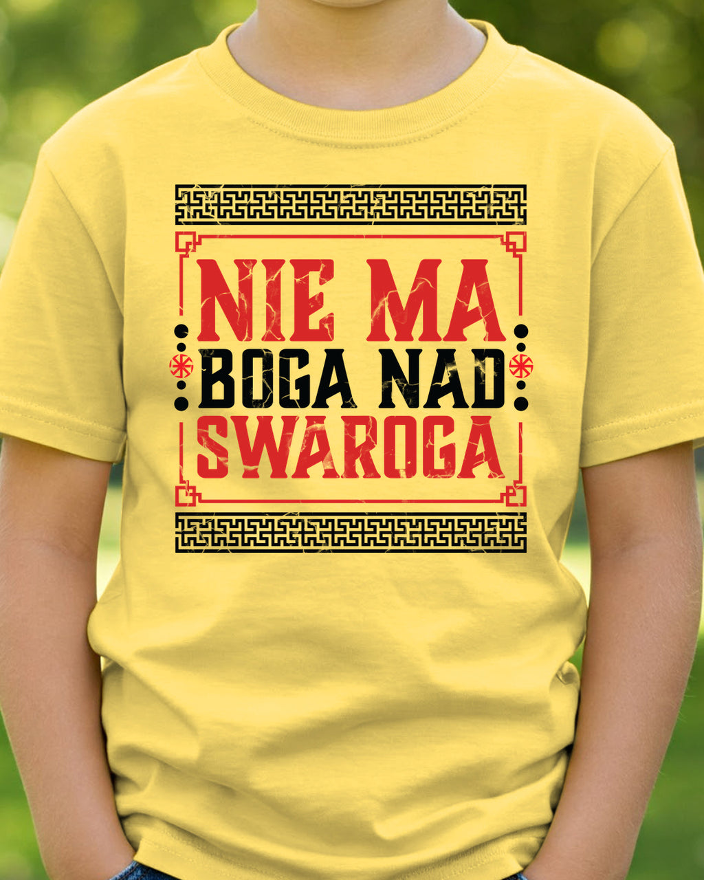 Nie Ma Boga Nad Swaroga — Żółty stokrotkowy