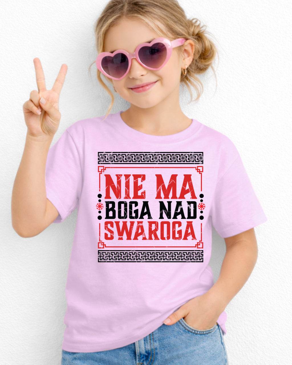 Nie Ma Boga Nad Swaroga — Jasnoróżowy