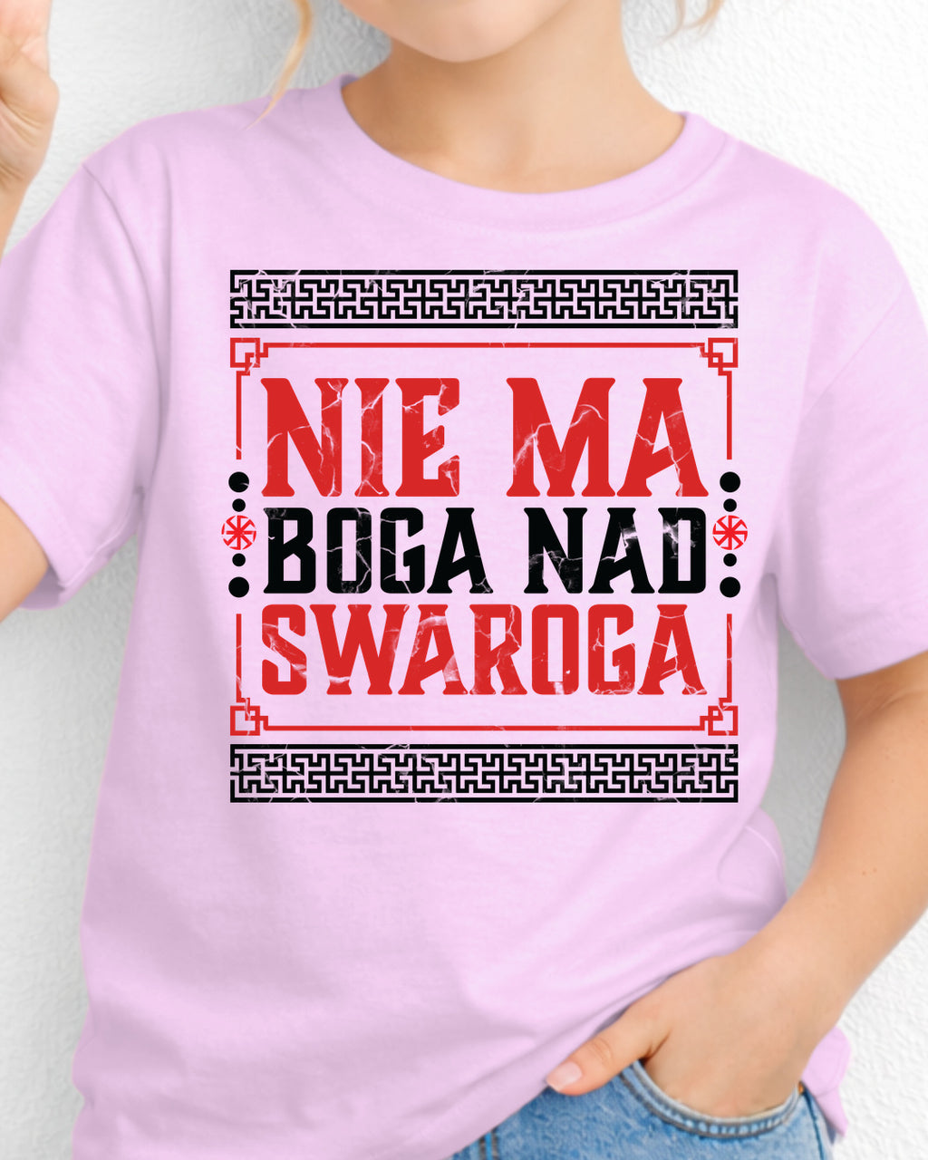 Nie Ma Boga Nad Swaroga — Jasnoróżowy