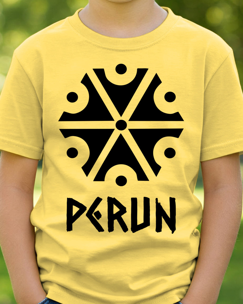 Perun Symbol — Żółty stokrotkowy
