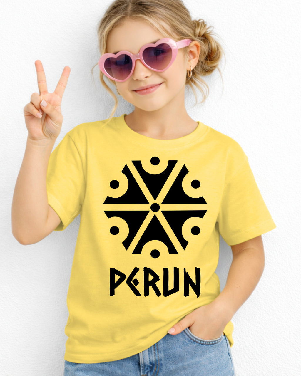 Perun Symbol — Żółty stokrotkowy