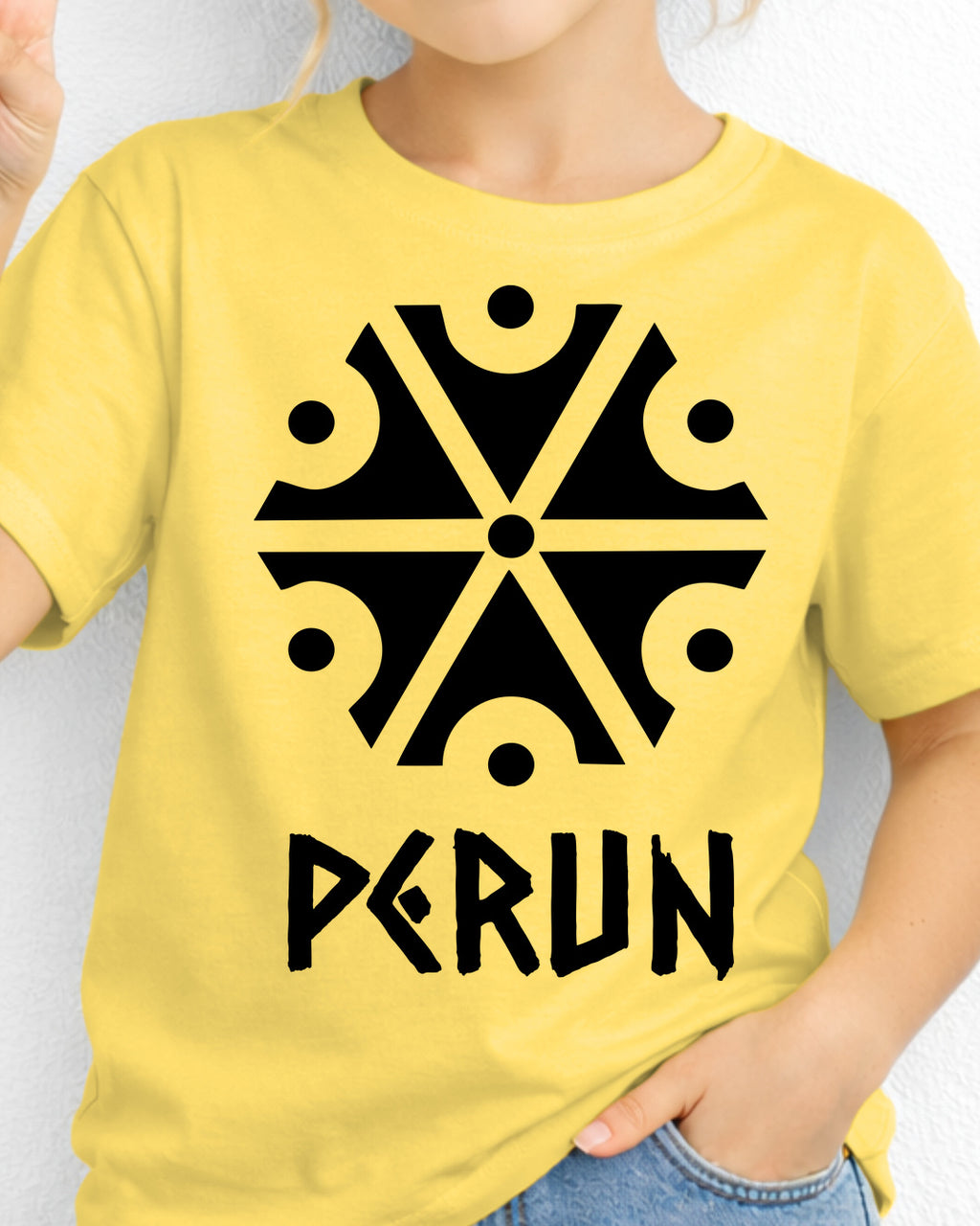 Perun Symbol — Żółty stokrotkowy