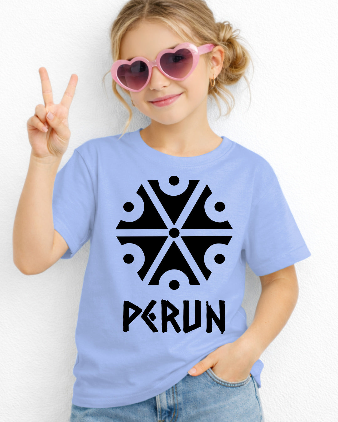Perun Symbol — Błękitny