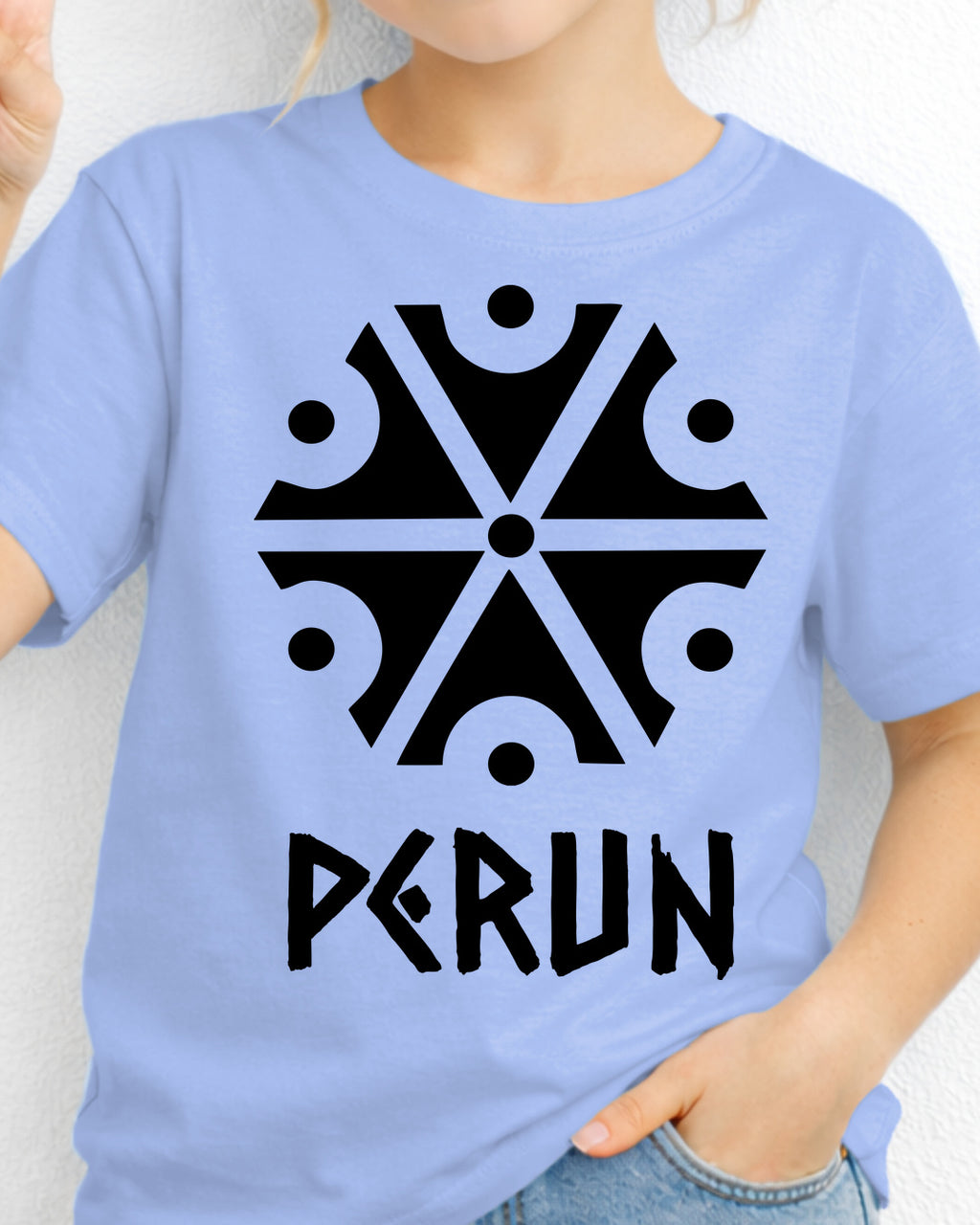 Perun Symbol — Błękitny