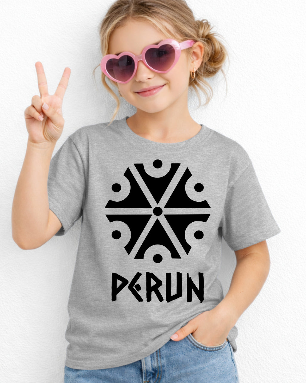 Perun Symbol — Szary