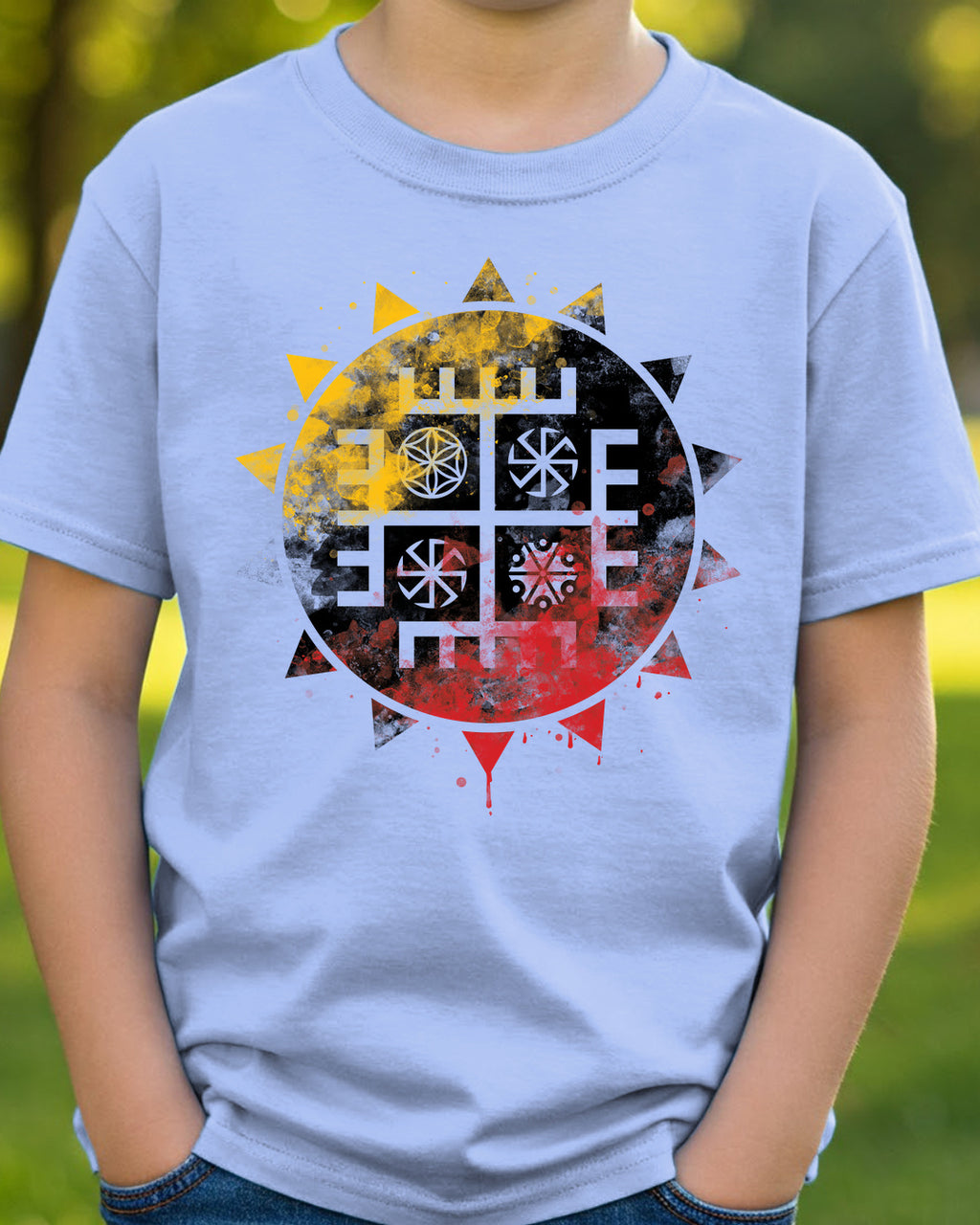 Ręce Boga Słońce — Błękitny