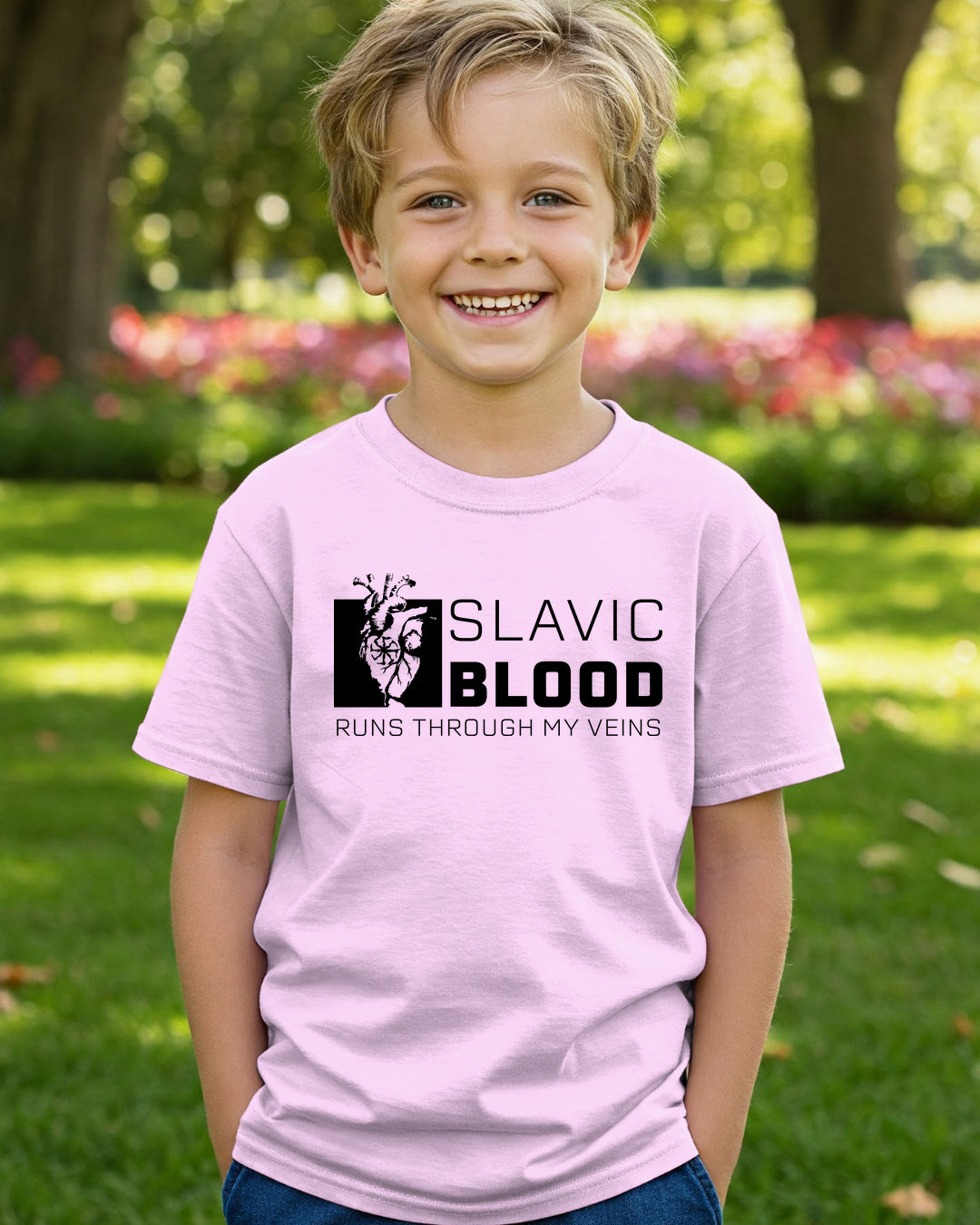Slavic Blood Runs Through My Veins — Jasnoróżowy