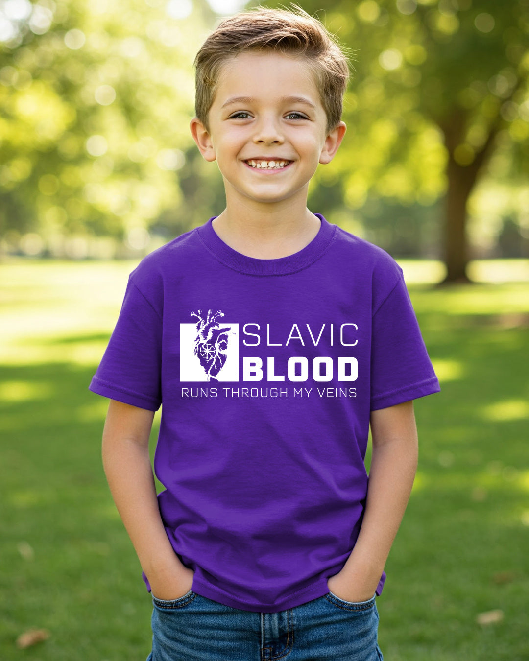 Slavic Blood Runs Through My Veins — Fioletowy