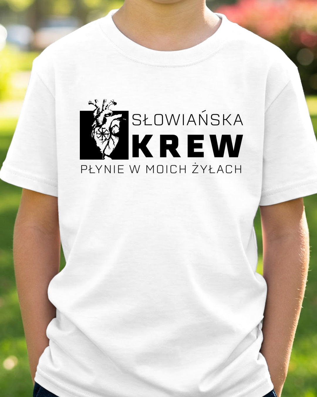 Słowiańska Krew Płynie w Moich Żyłach — Biały