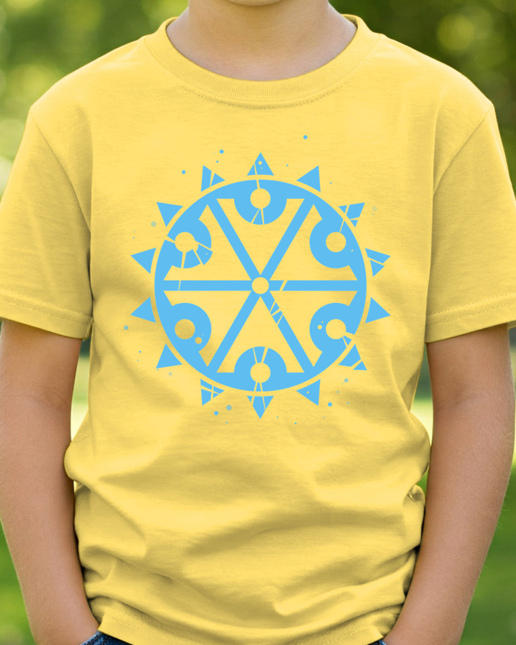 Symbol Peruna — Żółty stokrotkowy