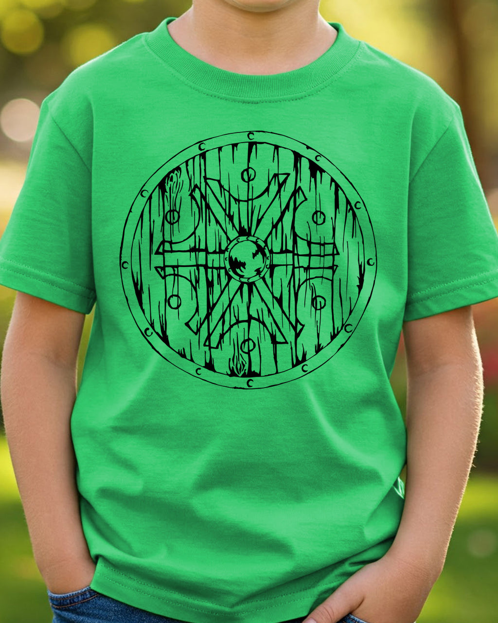 Symbol Peruna Tarcza — Zielony irlandzki