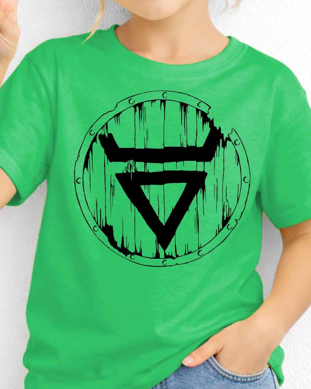 Symbol Welesa Tarcza — Zielony irlandzki