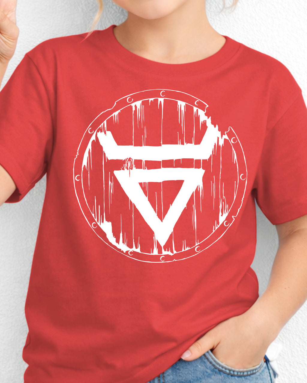 Symbol Welesa Tarcza — Czerwony