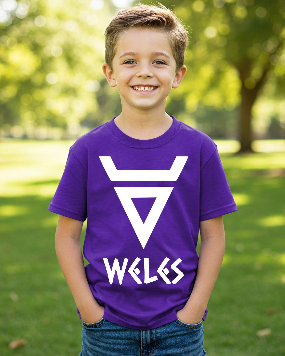 Weles Symbol — Fioletowy