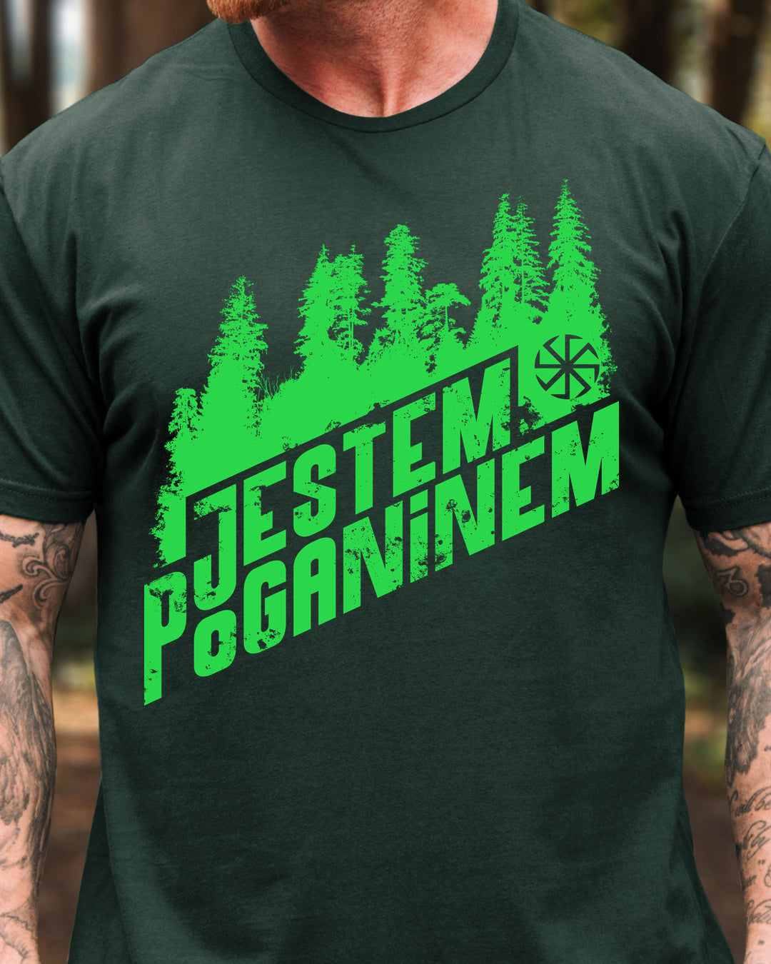 Jestem Poganinem II — Zielony leśny (Standard)