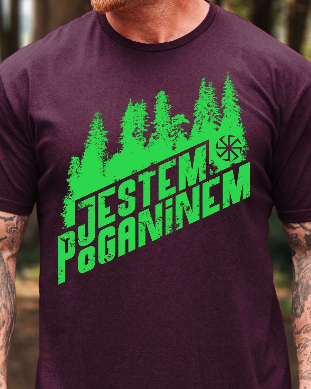 Jestem Poganinem II — Bordowy (Standard)