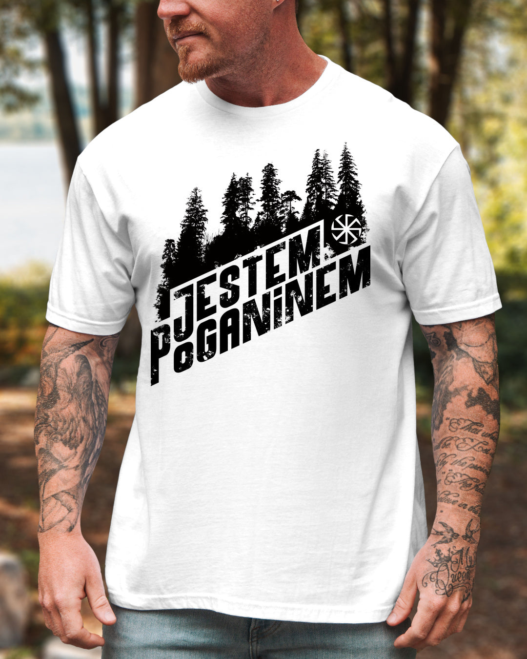 Jestem Poganinem — Biały (Standard)