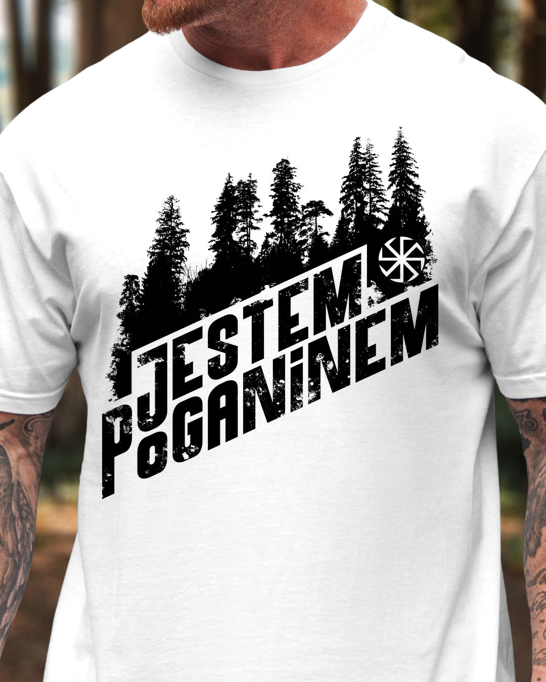 Jestem Poganinem — Biały (Standard)