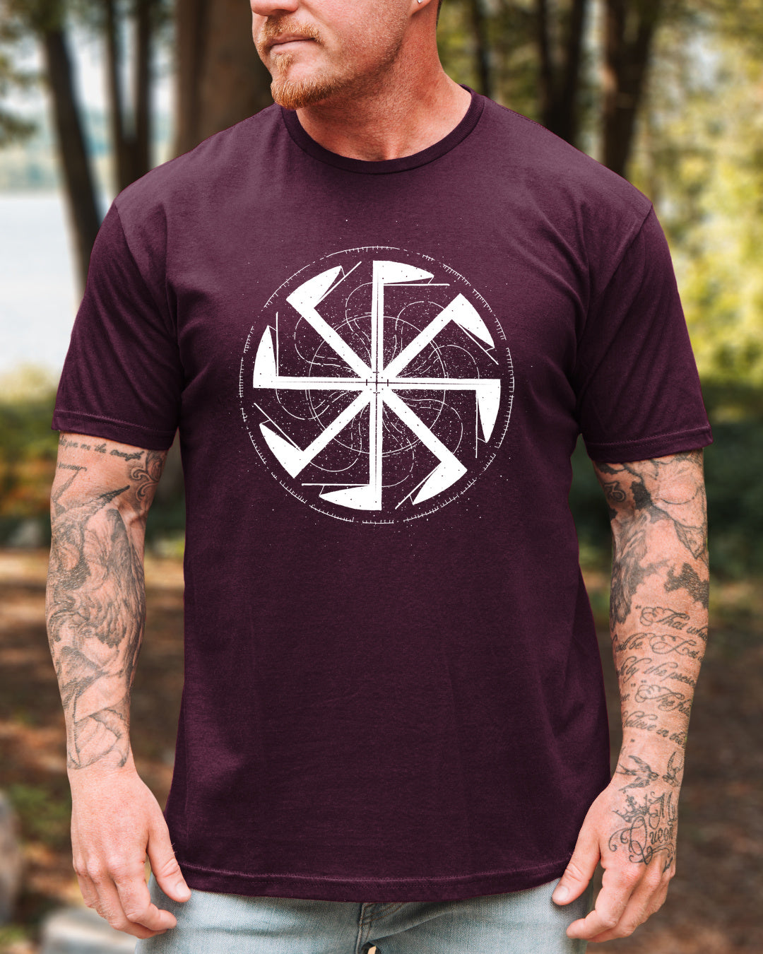 Kołowrót — Bordowy (Standard)