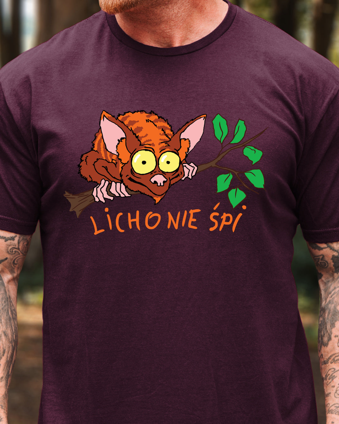 Licho Nie Śpi — Bordowy (Standard)