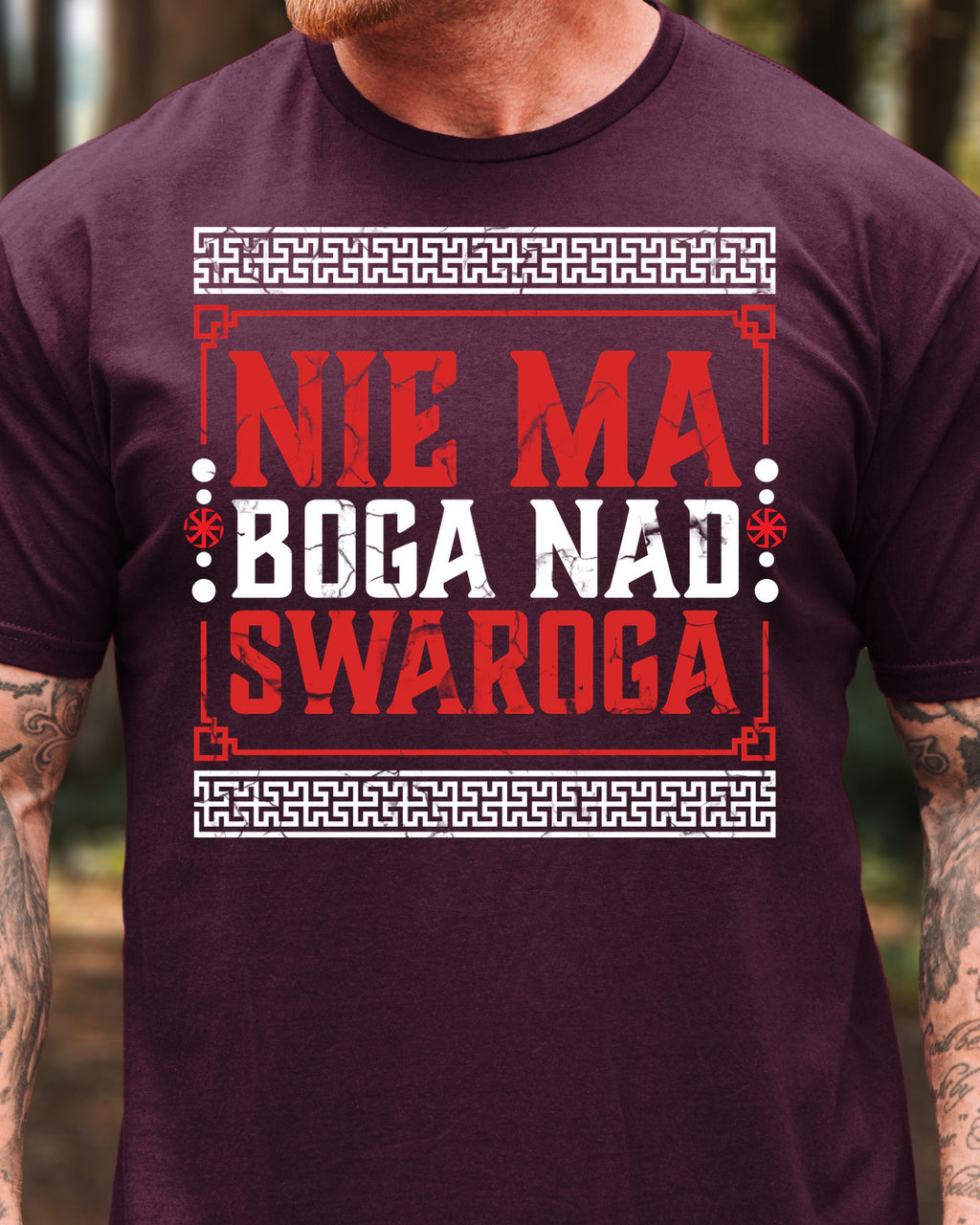 Nie Ma Boga Nad Swaroga — Bordowy (Standard)