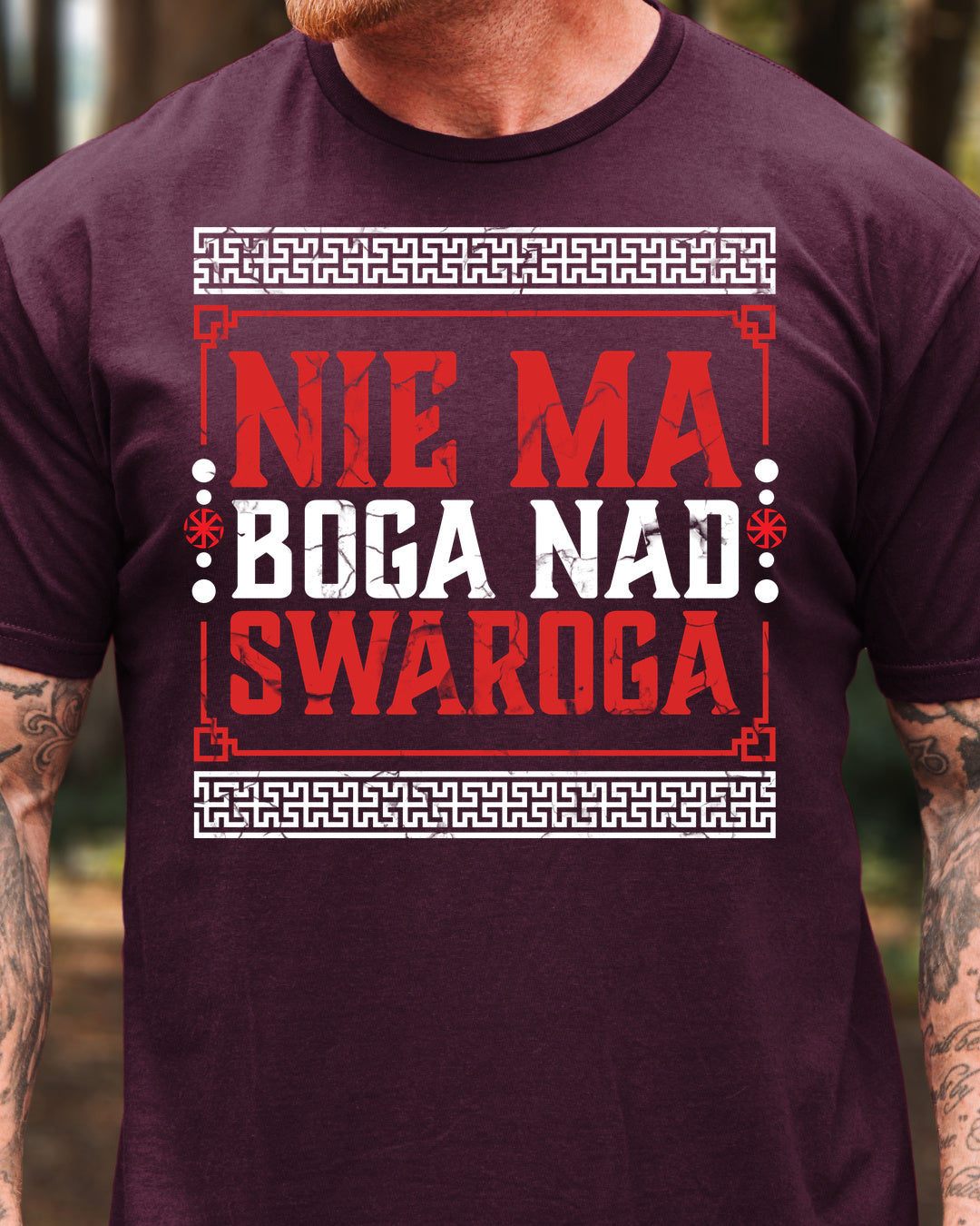 Nie Ma Boga Nad Swaroga — Bordowy (Standard)