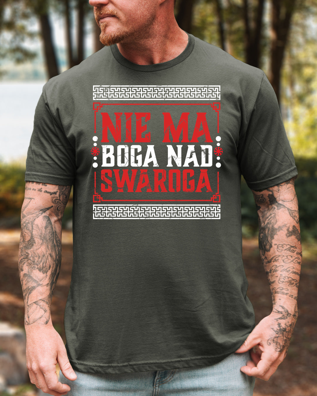 Nie Ma Boga Nad Swaroga — Khaki (Standard)