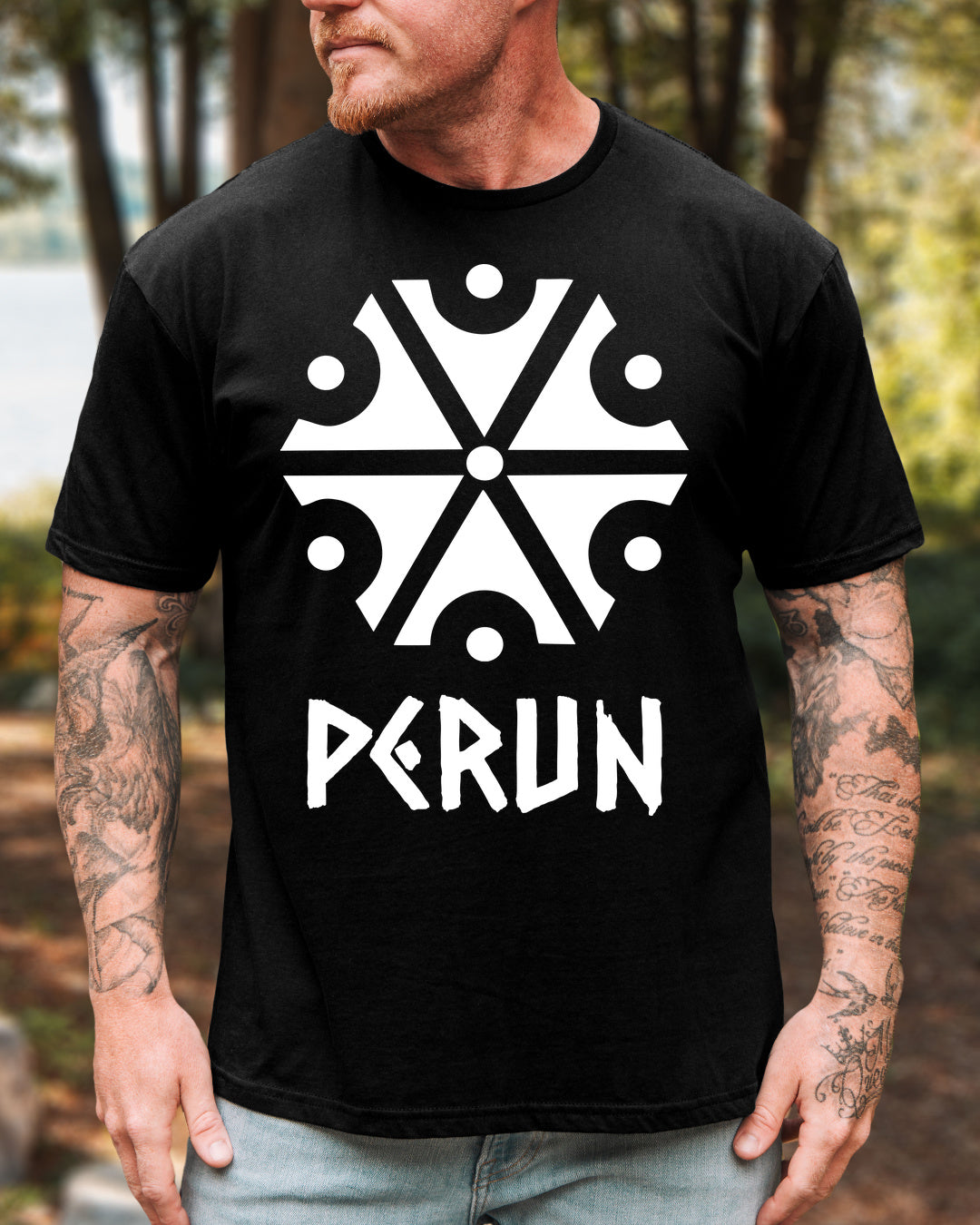 Perun Symbol — Czarny (Standard)