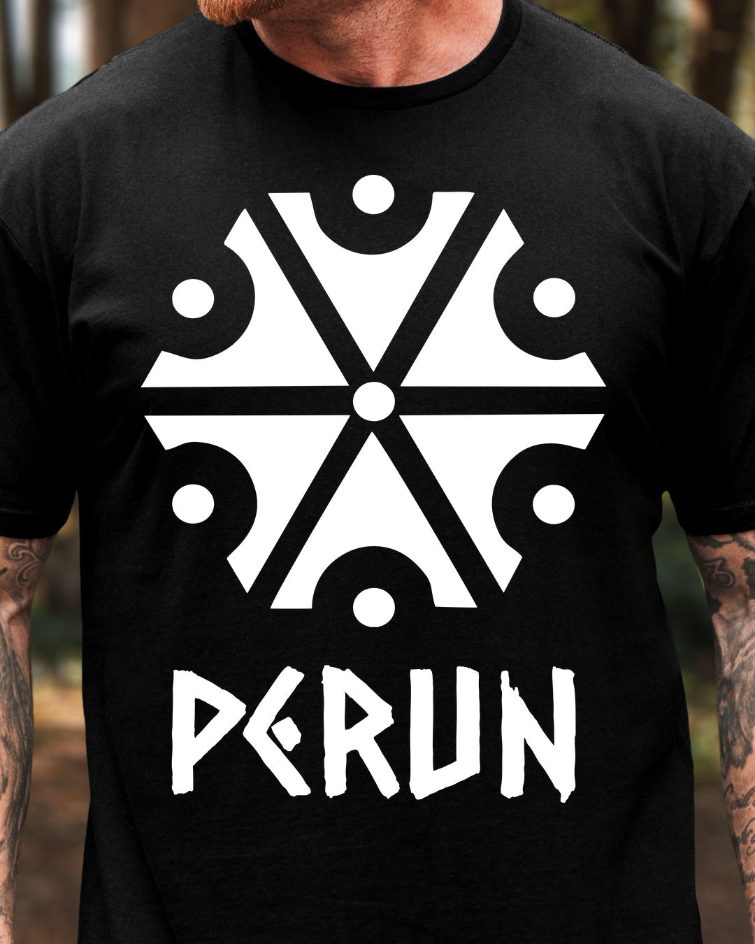 Perun Symbol — Czarny (Standard)